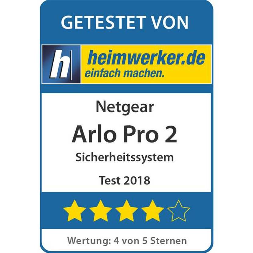 Sicherheitssystem Arlo 2 Pro mit Überwachungskamera Test