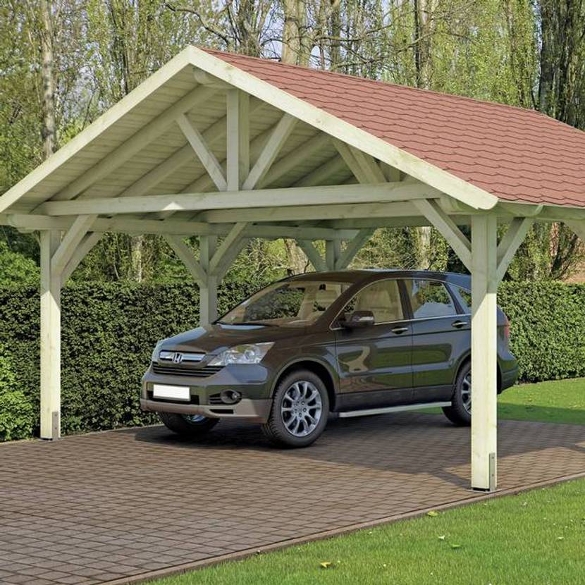 Bauanleitungen für Carports, Stellplatz und Unterstand