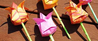 Blumen falten aus Papier - Über 80 fantasievolle DIY-Bastelanleitungen