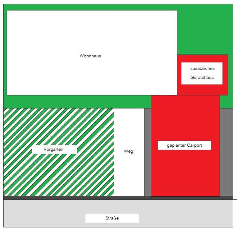 carport planungsskizze
