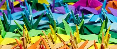 Origami Faltanleitung & Falttechnik: Anleitung zu Tangrami & Papier falten