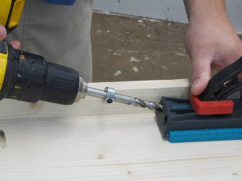 Pocket Holes setzen