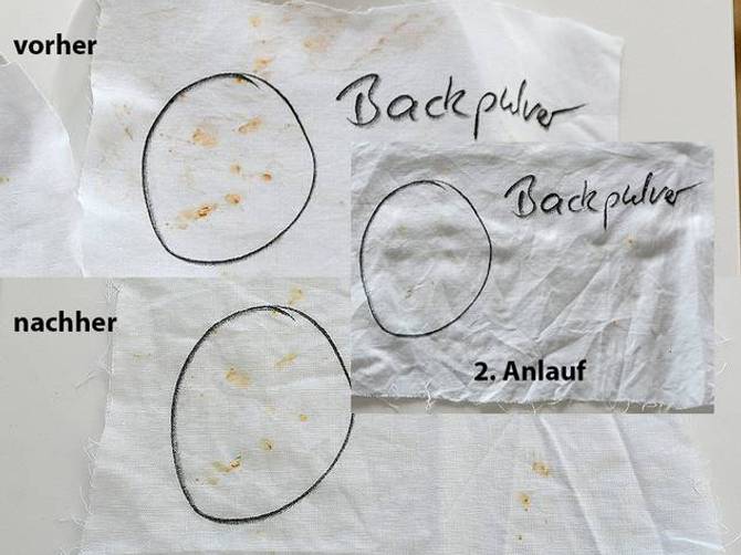 Flecken Entfernen Mit Backpulver
