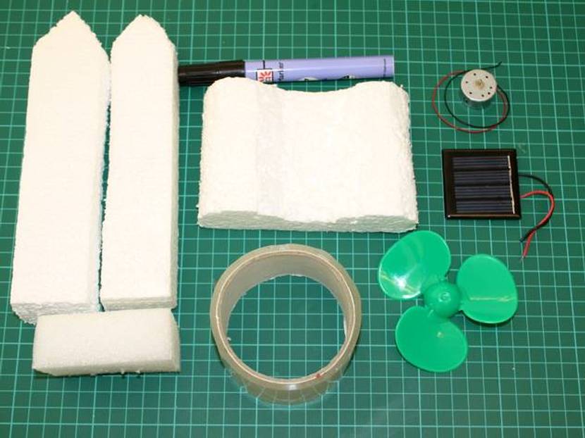 Materialien für Solarkatamaran