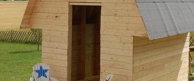 Spielhaus selber bauen - Ein kostenloser Bauplan