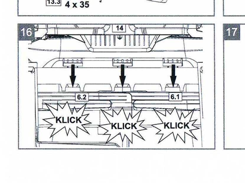 Mitunter unübersichtliche Grafiken zum Aufbau