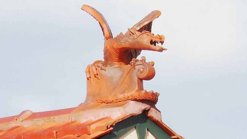 chinesischer Dachschmuck