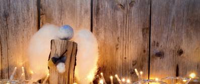 engel selbstgebastelt