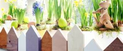 Fensterdeko für Ostern und Frühling basteln