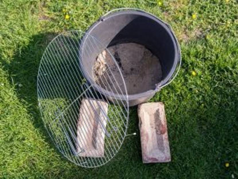 feuerstelle-selber-bauen Material