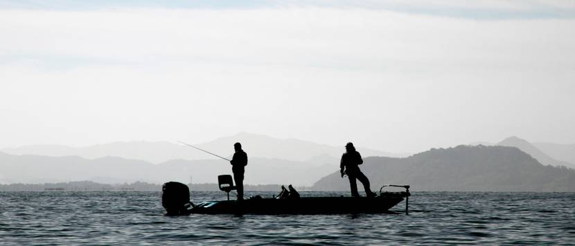 Fischfinder mit GPS für unbekanntes Gewässer