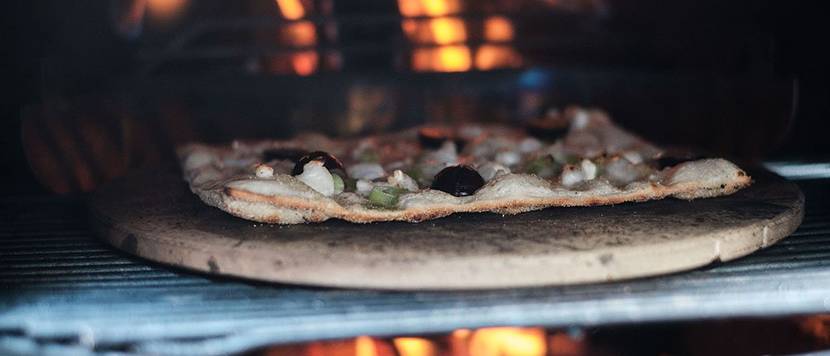 Flammkuchen im Grill