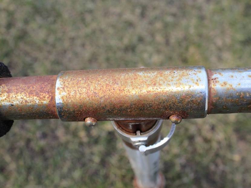 Rost auf Chrom
