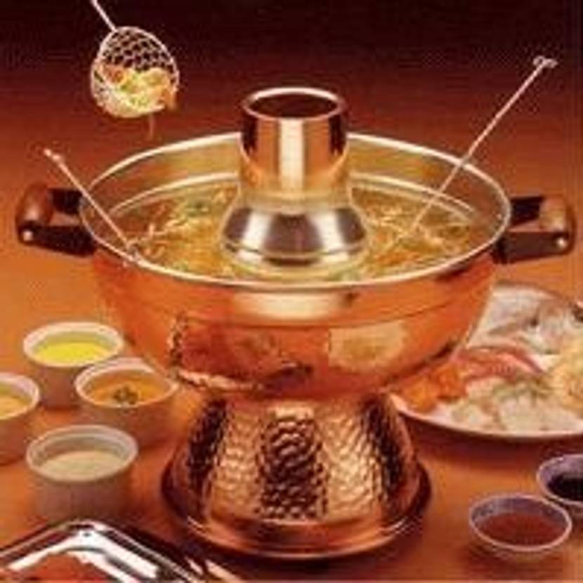 Mongolentopf für japanisches Fondue