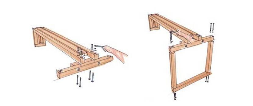 gartendusche-selber-bauen-untergestell-2