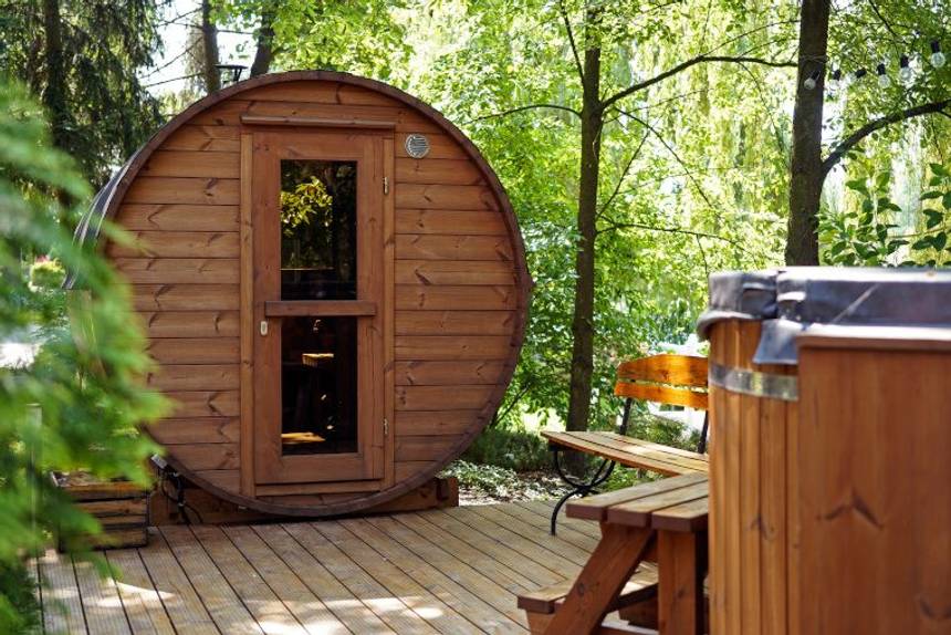 Gartensauna selber bauen heimwerker.de