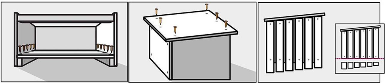 Gartenschrank selber bauen einfache Anleitung für einen DIY