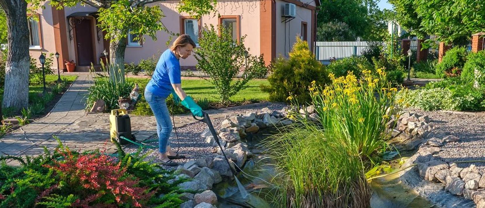 Teich im Garten In 5 einfachen Schritten einen Gartenteich anlegen