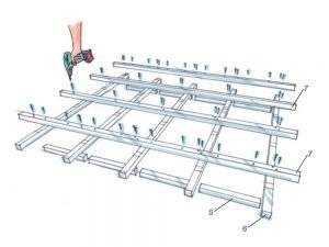 Bauen der Dachkonstruktion