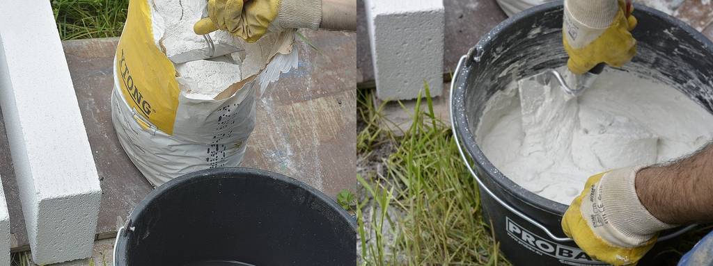grill-selber-bauen-anmischen