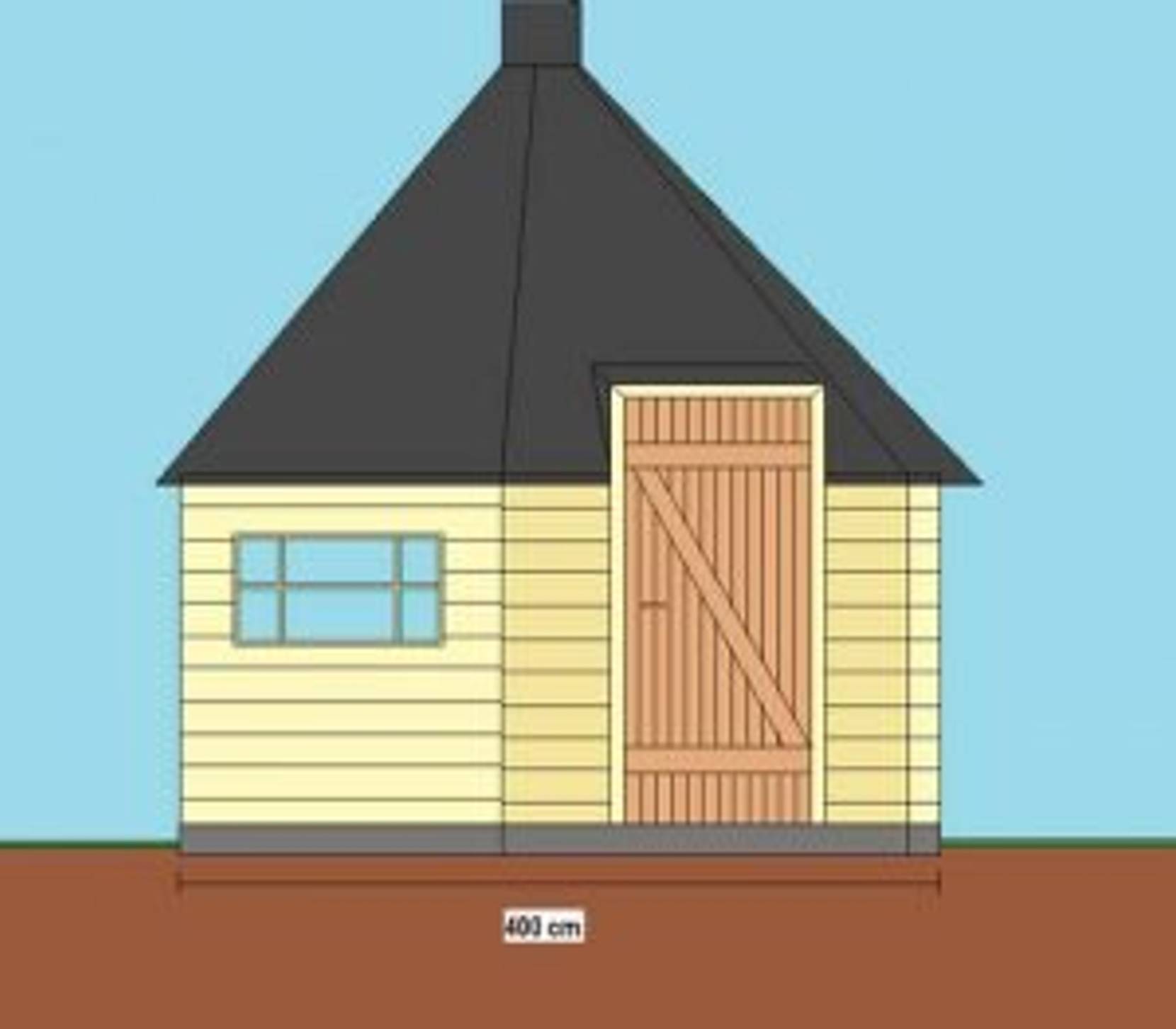 Grillhütte selber bauen Bauplan und Anleitung für eine finnische