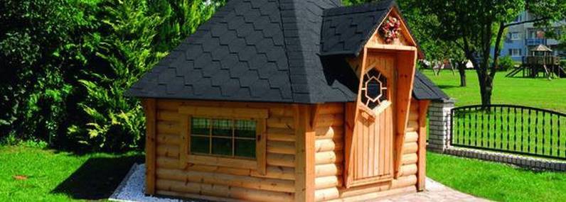 Grillhütte selber bauen Bauplan und Anleitung für eine finnische