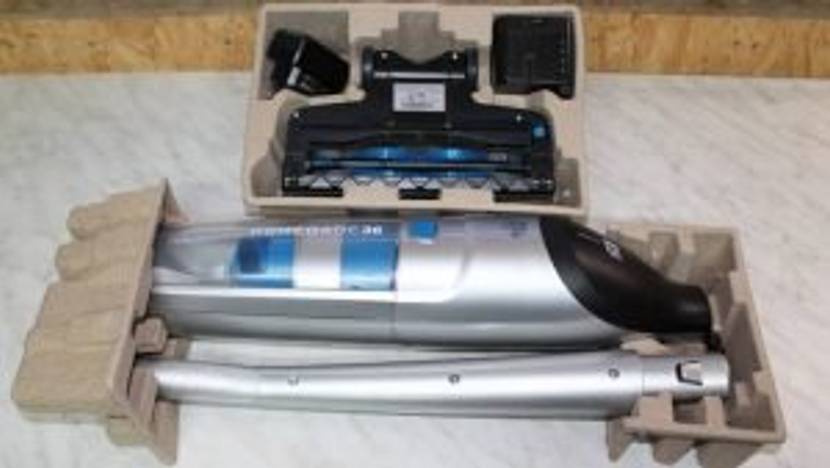 Gut verpackter Handstaubsauger