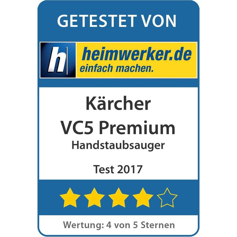 Test Handstaubsauger Kärcher VC5