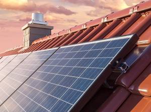 Photovoltaikanlage auf dem Dach