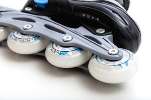 Rollen eines Inline-Skates