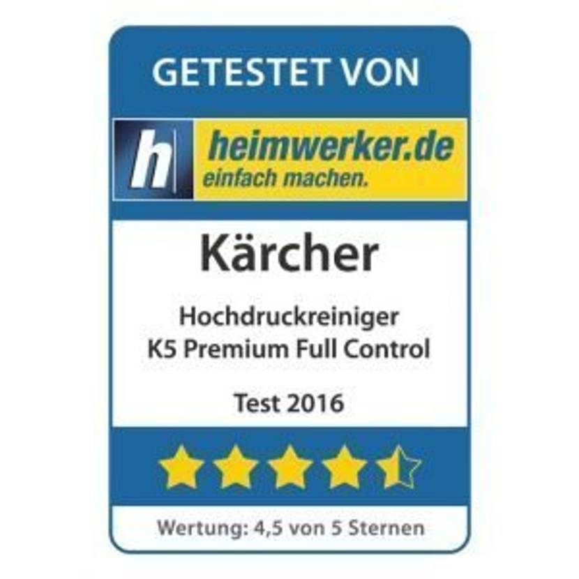 Kärcher Hochdruckreiniger K5 Premium Bewertung