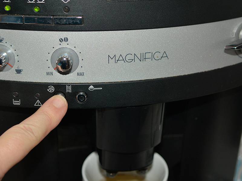 Kaffeevollautomat Delonghi entkalken heimwerker.de