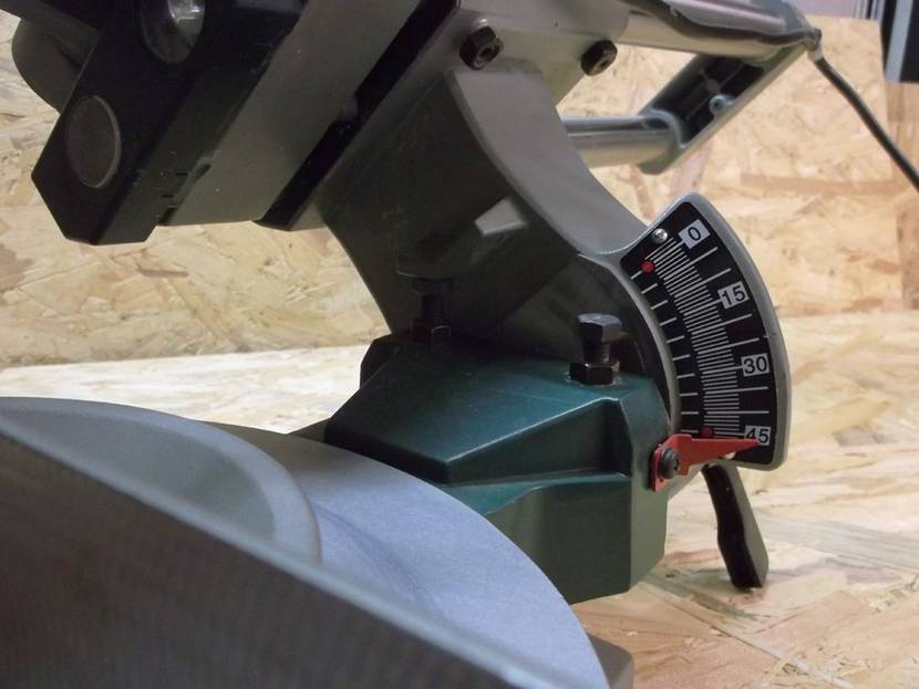45° Stellung überprüfen