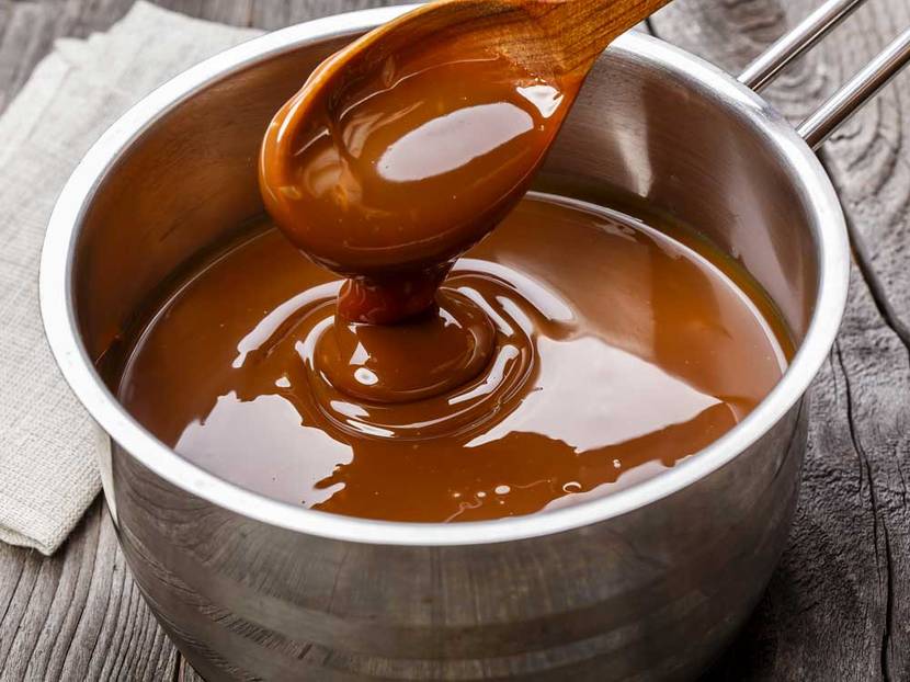karamellfondue