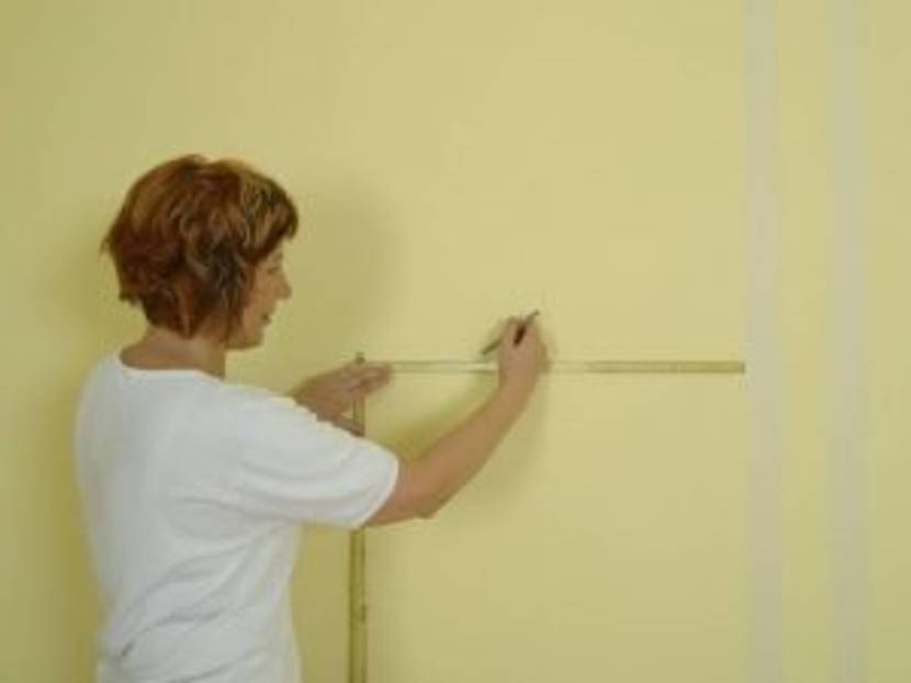 Wand ausmessen