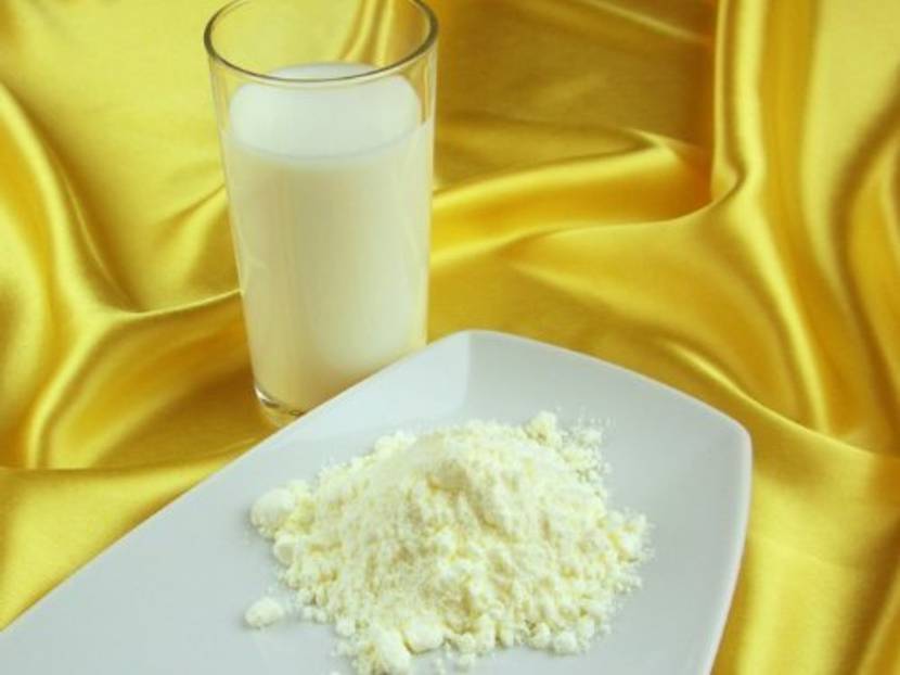 Milchpulver ist die proteinreiche Basis