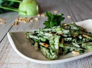 kohlrabi-ernten
