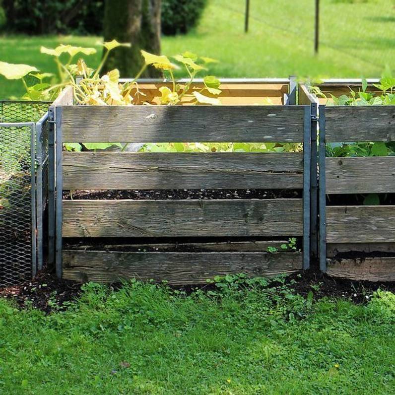 Block Komposter Komposter bauen: Eine Anleitung für den Kompost im eigenen Garten ...