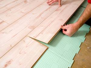 Laminat verlegen