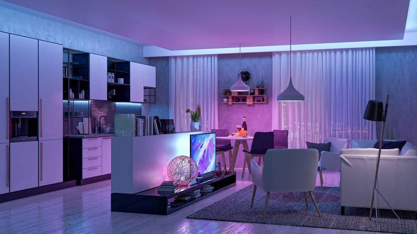 Farbige LED-Lampen