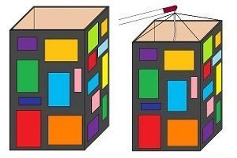 laterne-aus-karton-transparentpapier