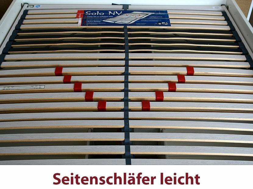 Das ist die Grundeinstellung für ca. 60 – 65 kg Körpergewicht beim O-Schieber.