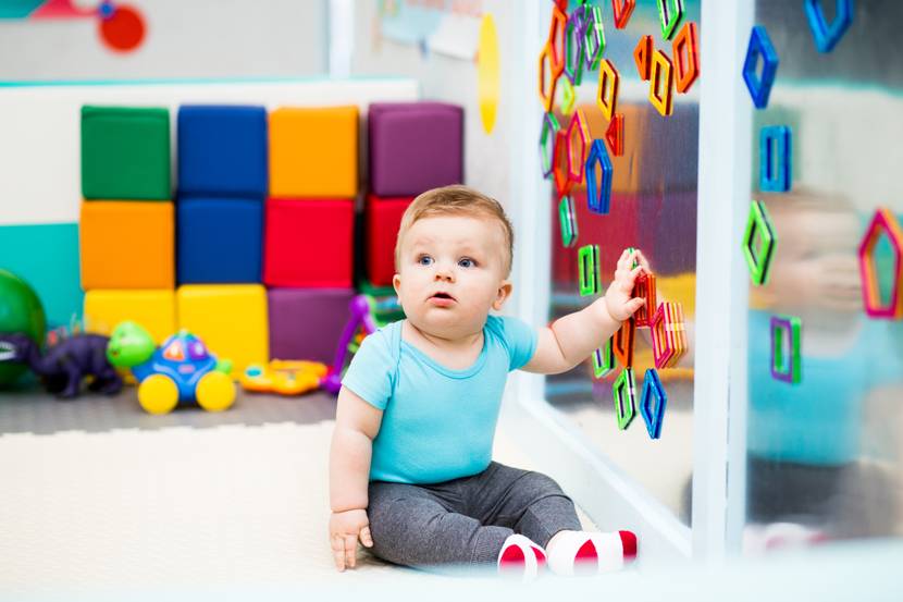 magnetwand im kinderzimmer