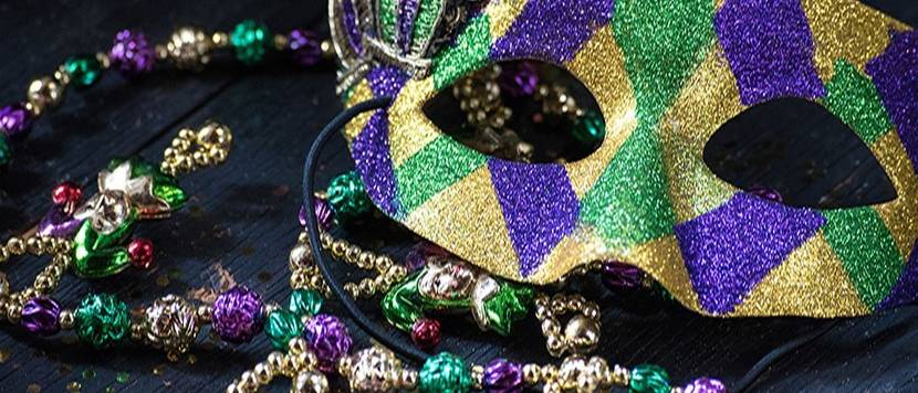 mardi gras maske