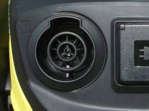 Gebläseanschluss mit automatischem Verschluss