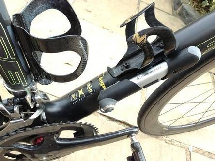 AARON Luftpumpe Sport One in Gelb Fahrrad-Stand-Pumpe für alle
