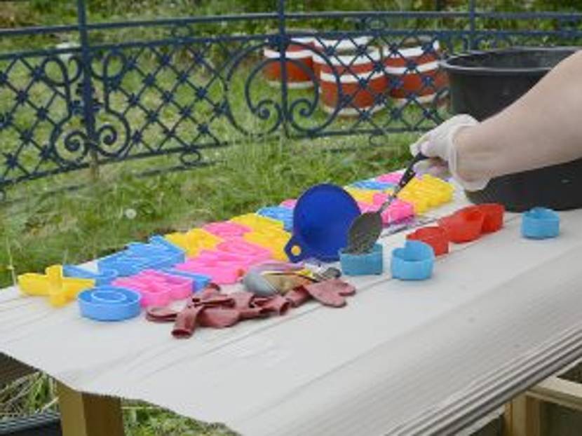 gartendekoration günstig basteln