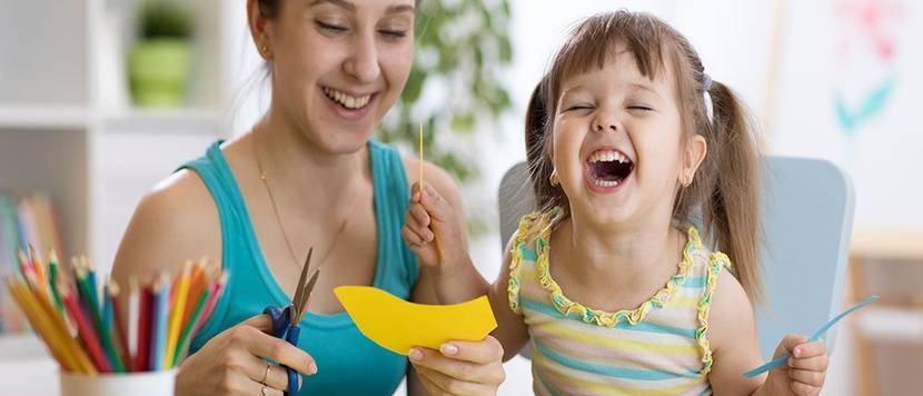 mutter und tochter basteln