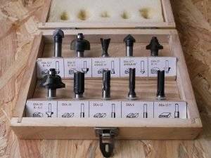 Fräser-Set für Oberfräsen