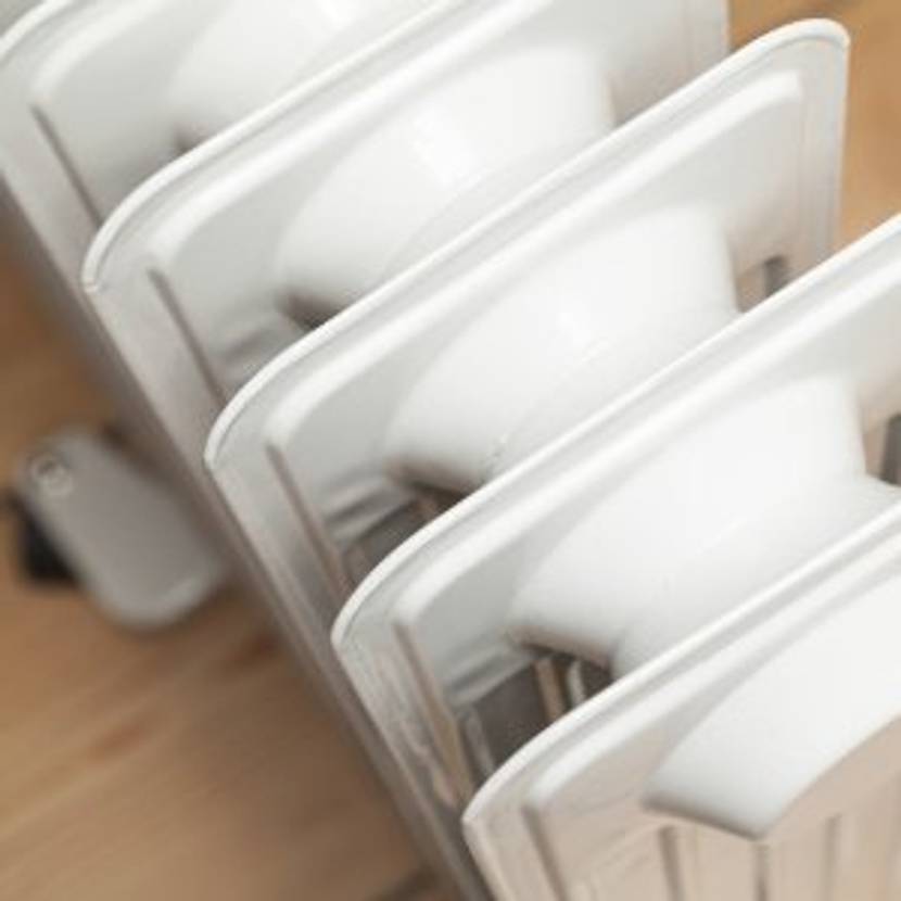 Ölradiator als Ergänzung zum Heizsystem.